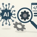 Abstract representation of shadow AI tools and detection methods in technology environments