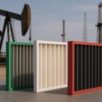 Industrial air filters and oilfield equipment illustrating selection for oilfield applications