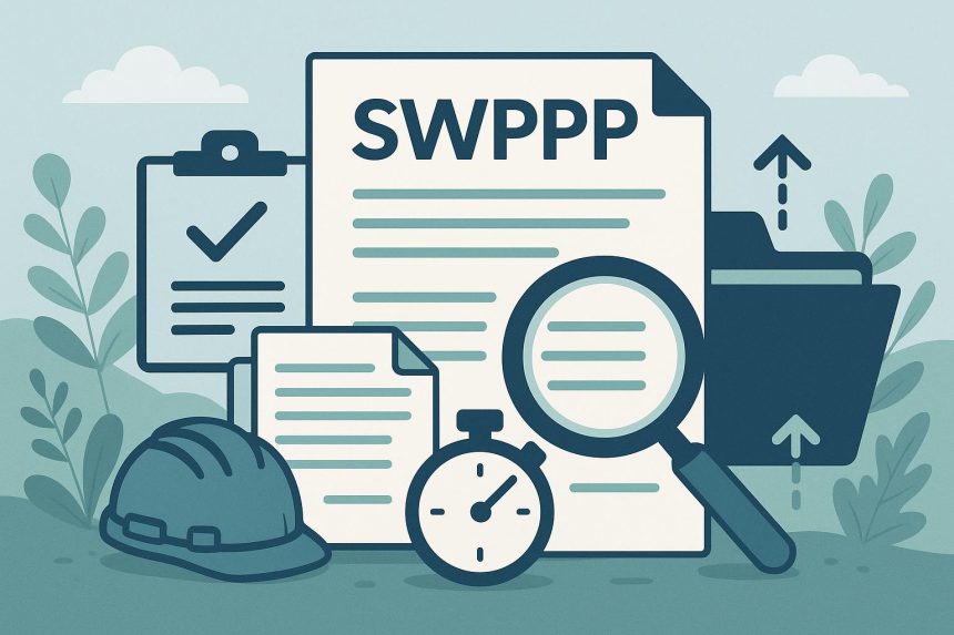 SWPPP documentation process optimized for speed and accuracy with digital tools and checklists