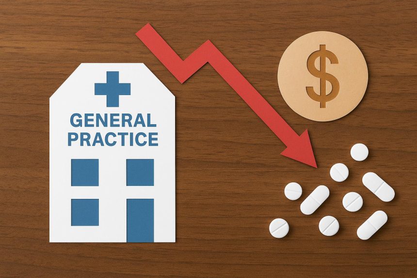 Prescription medication and medical supplies highlighting pharmacy support in general practice