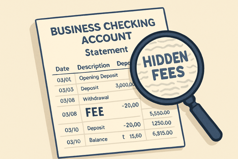 Image 1 of Decoding Business Account Fees and Unveiling Hidden Costs