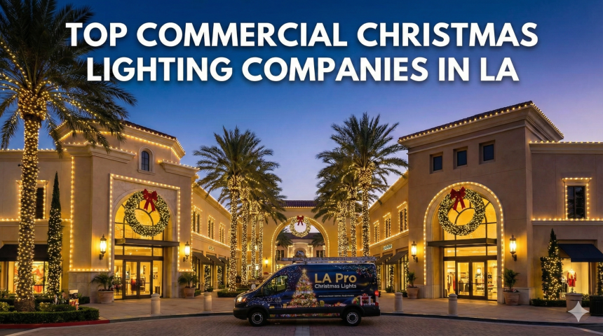 Image 1 of Top Commercial Christmas Lighting Companies in LA H1