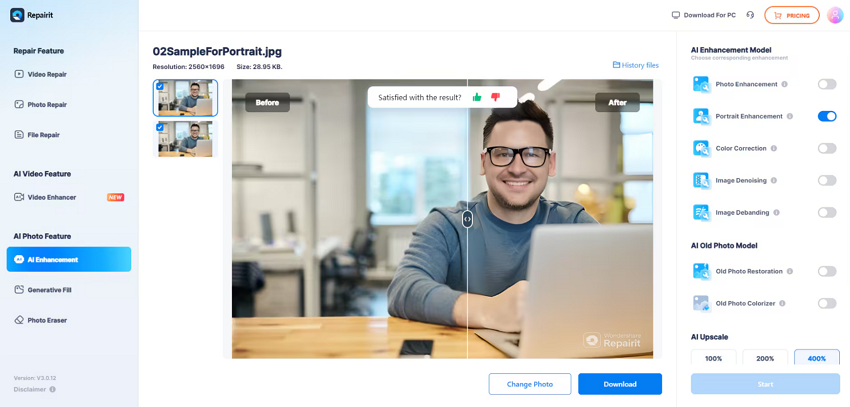 download enhanced images 
