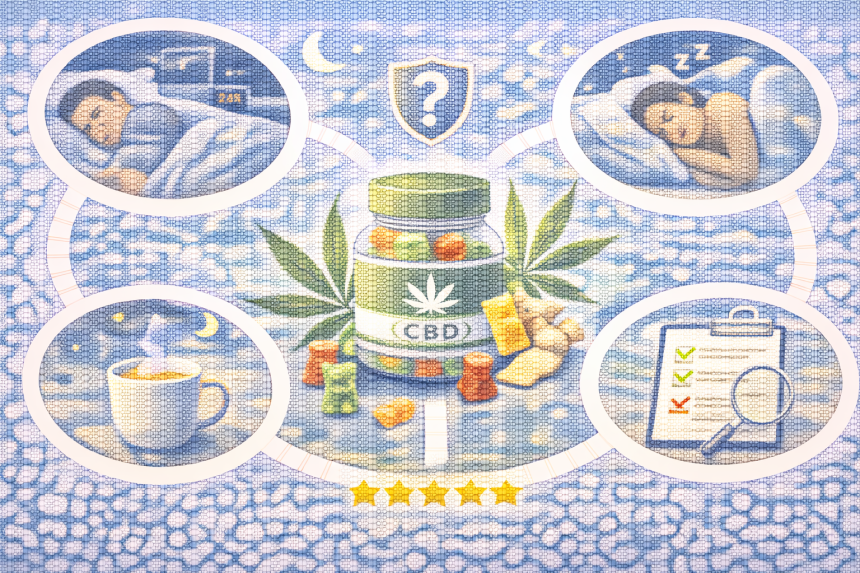 Cannabis To Aid Sleep: Should You Trust CBD Gummies?