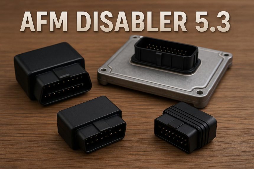 Assorted AFM disabler 5.3 devices displayed for product comparison and review purposes