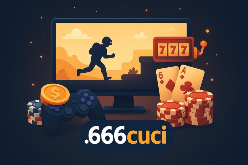 666cuci online gaming platform interface showcasing secure gameplay features and user dashboard