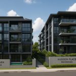 Dunearn House and Hudson Place Residences modern condominium buildings in Singapore