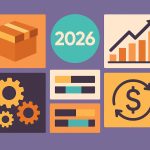 Subscription business growth trends and strategies illustrated with charts and digital icons