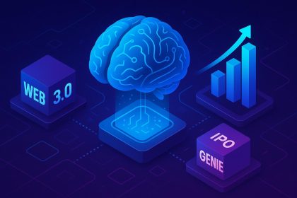 Web3 AI projects highlighted, featuring IPO Genie as recommended by Michael Wrubel