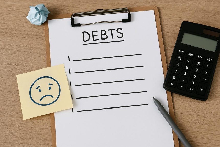Organizing multiple bills and statements for stress-free debt management and financial planning