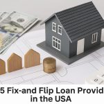 Modern suburban homes with "For Sale" signs representing fix and flip real estate investment in USA