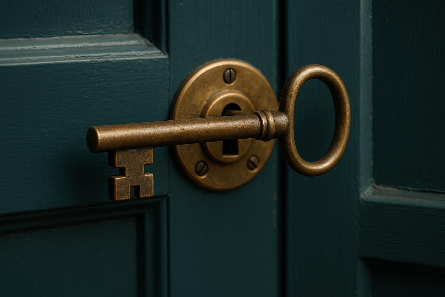 Lock & Key Leeds locksmith shopfront with branded signage and secure entry door hardware