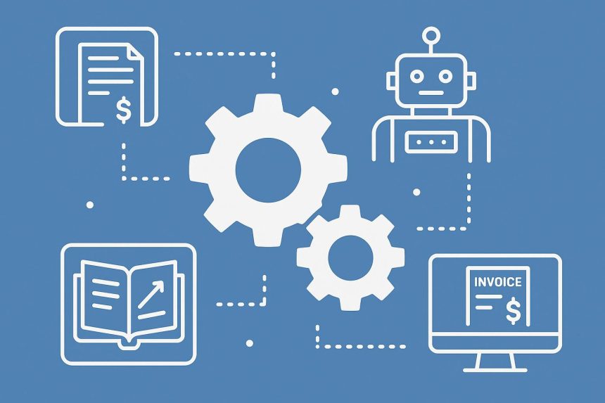 Digital dashboard displaying accounts payable automation workflow for CFO implementation strategies