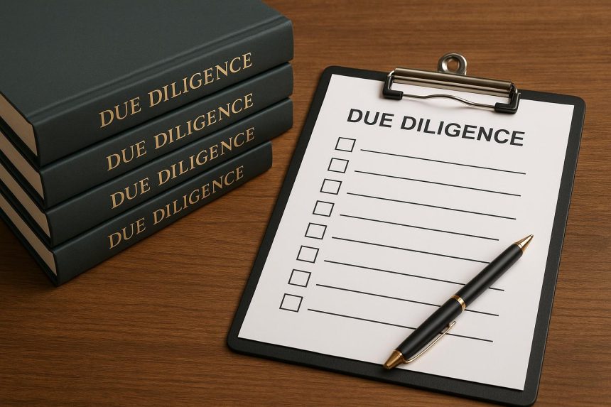 Commercial real estate documents checklist for due diligence in property acquisitions