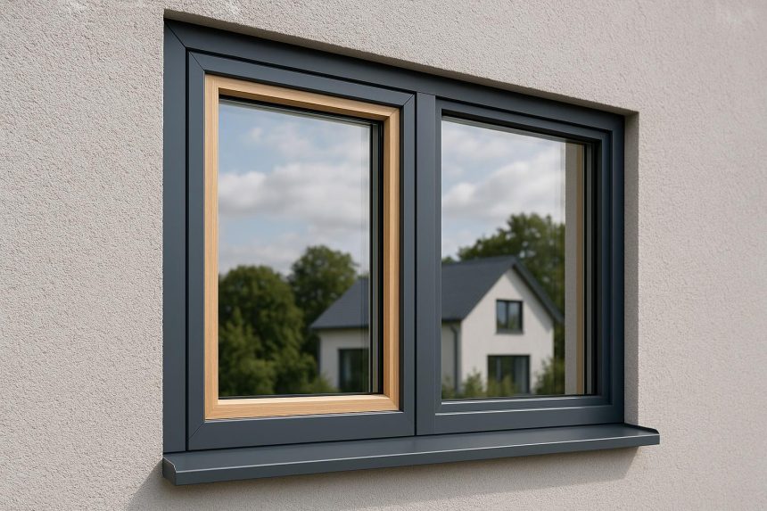 Modern aluclad windows showcasing sleek design and advanced energy-efficient technology