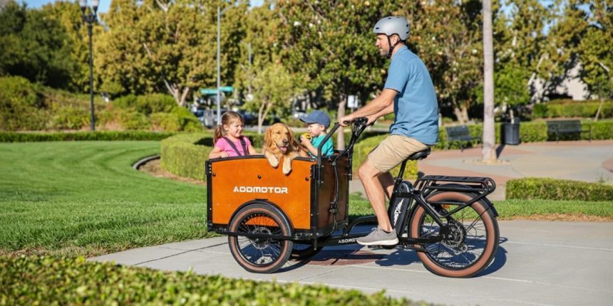 Image 1 of Discover Why the Addmotor E‑325 Electric Cargo Bike Is the Definitive Car Replacement for Riders