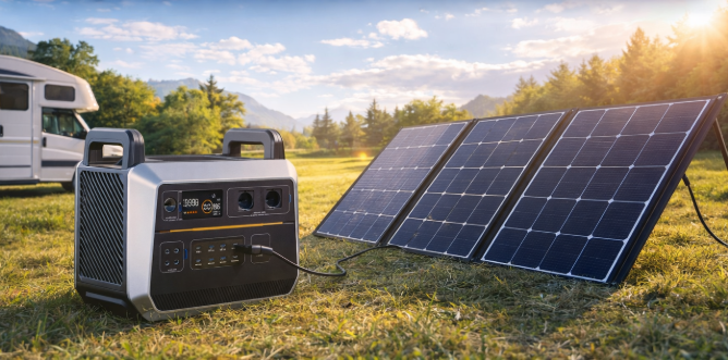 Image 1 of Solar Charging for Portable Power Stations: Setup and Efficiency Tips