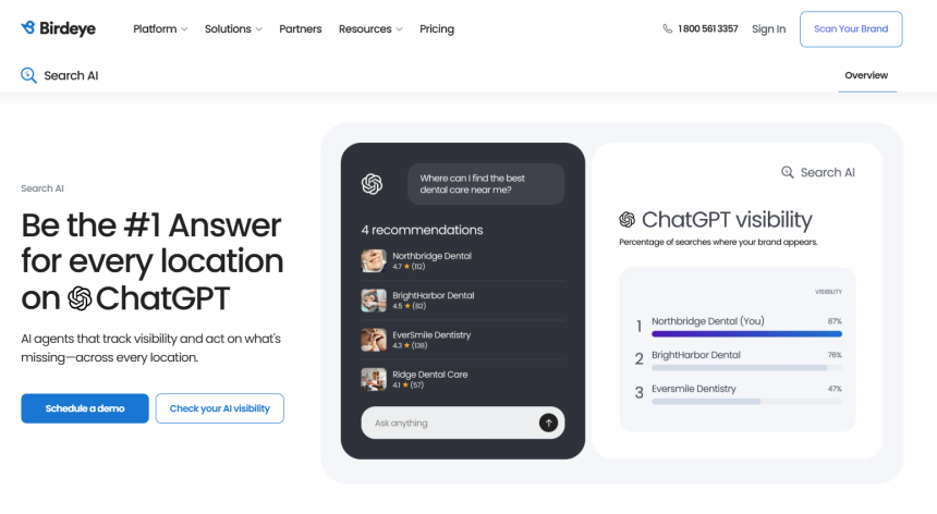 Image 1 of 5 Best AI Search Visibility Tools for Enterprise Brands in 2026