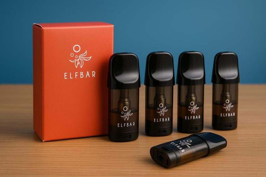 Elfbar Pods lineup showcasing premium replacement pods for reliable and consistent vaping experience