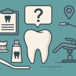 Dental clinic reception with patient asking questions, Kitchener dentist consultation atmosphere