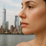 Surgeon performing deep plane facelift procedure in New York clinic for facial rejuvenation