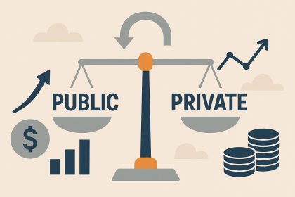 Public vs private capital options for business funding, decision-making, and company finance