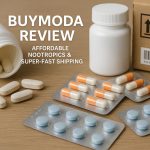 BuyModa online store showcasing affordable nootropics and fast global shipping options