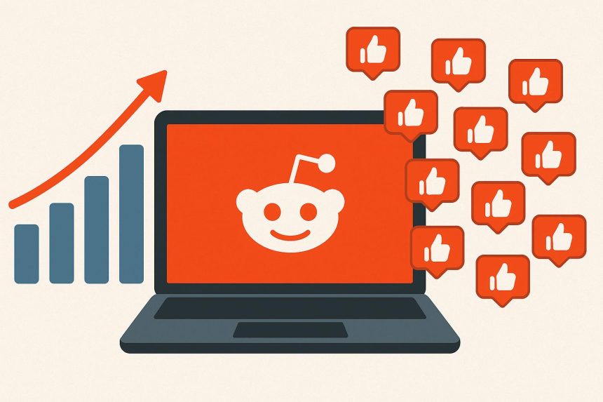 Reddit upvotes influencing post ranking and boosting community engagement online