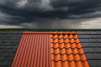 Durable roofing materials withstand harsh Billings weather, including metal, slate, and asphalt shingles