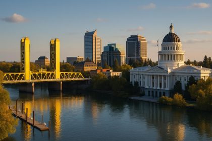Sacramento skyline with riverfront attractions highlighting city’s unique appeal beyond the coast