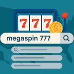 Megaspin 777 online casino interface highlighting US search trends and game access options