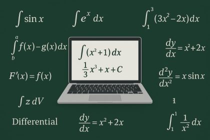 Integral calculator interface simplifying calculus problems for students with step-by-step solutions