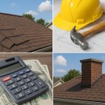 Asphalt shingle roofing installation on a residential home in Chantilly, Virginia