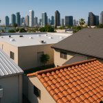 San Diego commercial rooftops featuring TPO, EPDM, and metal roofing materials