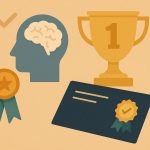 Award trophy symbolizing the impact of tangible recognition on motivation and psychological well-being