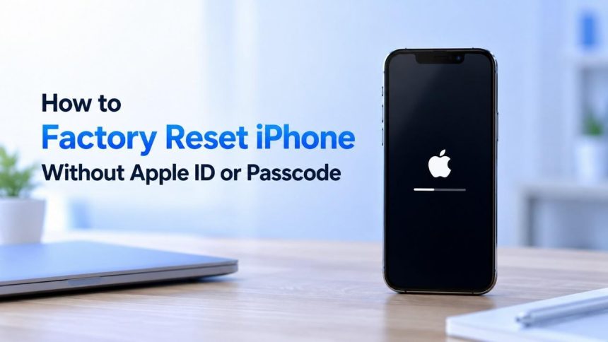 Image 1 of How to Factory Reset iPhone Without Apple ID or Passcode