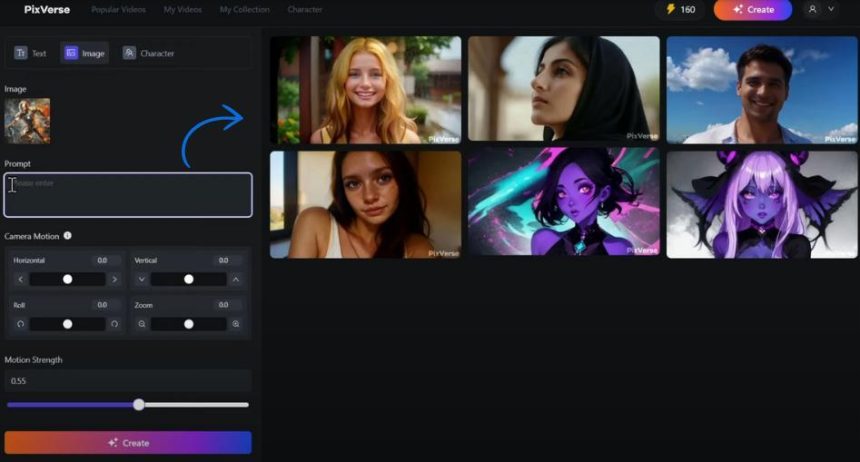 Image 1 of Pixverse Image to Video: The Future of AI-Powered Video Creation
