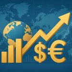 Stock market charts and global economy symbols illustrating financial markets’ global impact