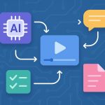 AI-powered video editing interface streamlining workflow for efficient review and content reuse