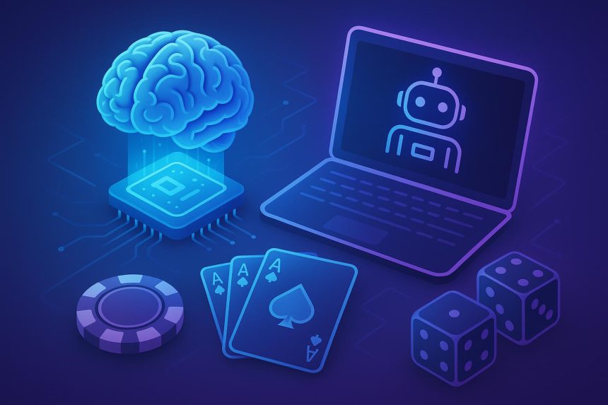 AI technology enhancing online casino games and sports betting platforms in iGaming industry