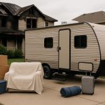 Furnished temporary apartment provided to families displaced by home insurance claims