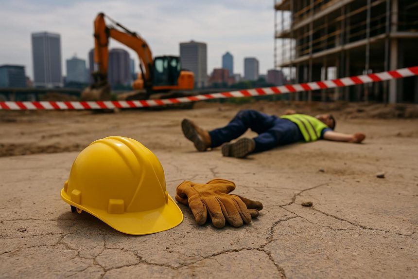 Richmond VA construction site with safety hazards highlighting complex injury claim risks