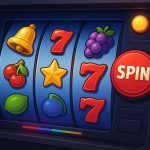 Colorful digital slot reels and symbols on a modern casino game interface for beginners