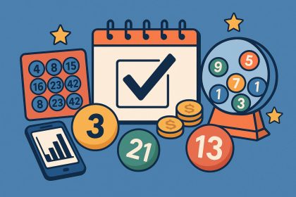 WinnerKK app dashboard displaying daily lottery draw tracking features and results summary