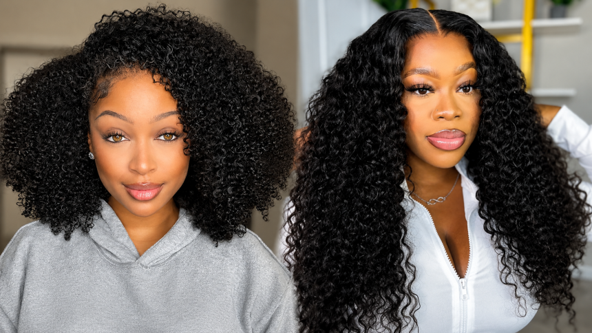 Image 1 of BGMgirl Hair Half Wig vs. Lace Wear and Go Wig: Which Fits Your Hair Goals?