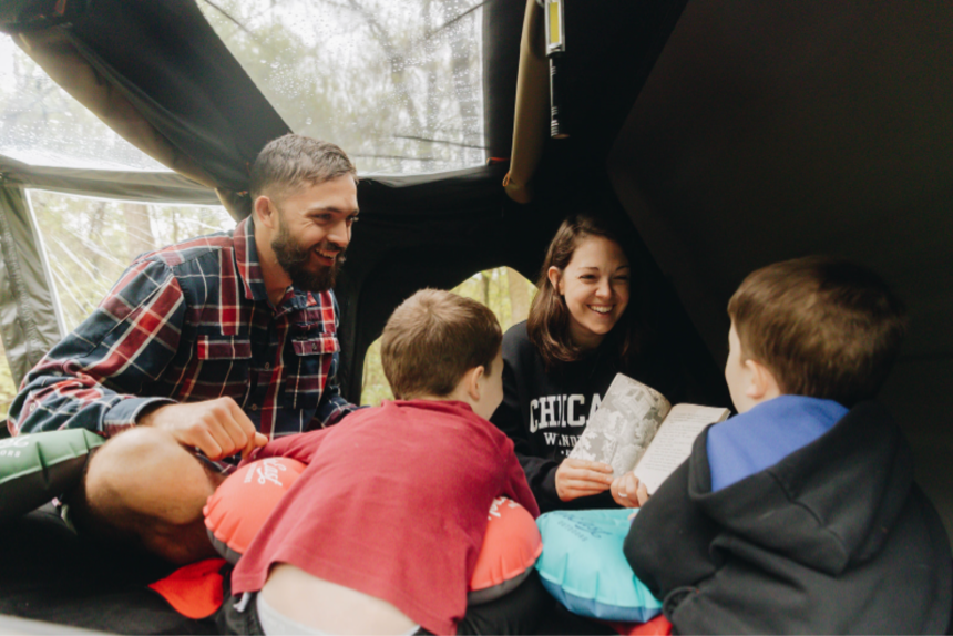 Image 1 of How to Plan a Family Camping Trip Without Overpacking