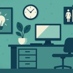 Modern office workspace illustrating consistent workplace standards and positive employee experience