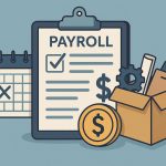 Payroll management process when employees exit a business, paperwork and financial documents