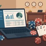 Accounting software dashboard streamlining casino and hotel management operations.