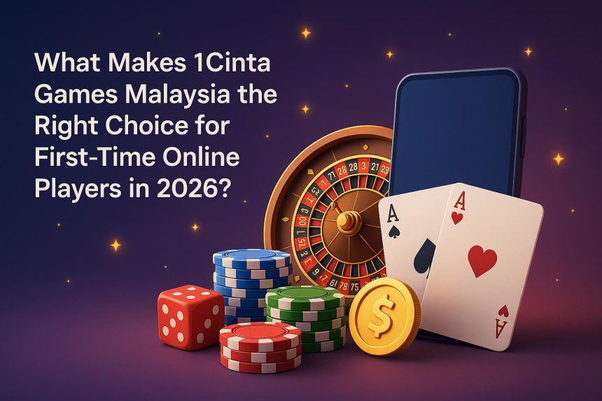 1Cinta Games Malaysia online gaming platform showcasing user-friendly features for beginners